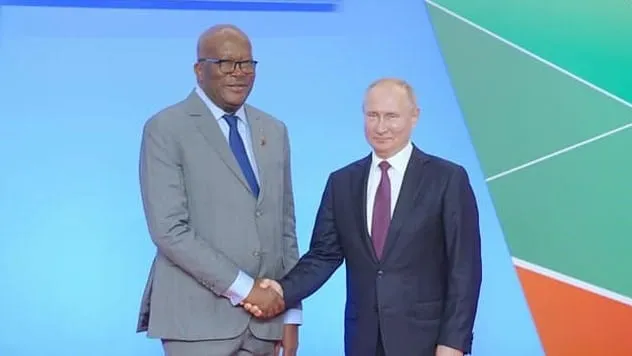 Sommet de Sotchi: Roch Kaboré demande aide de la Russie dans la lutte contre le terrorisme du Burkina