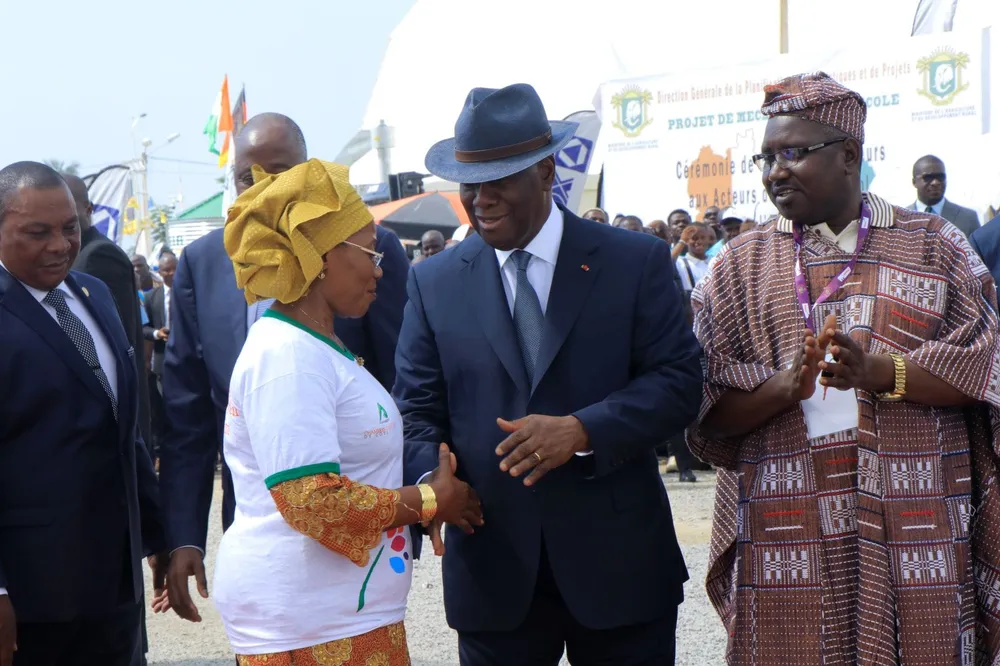[Exclusif] Des images du Président Alassane Ouattara au SARA 2019