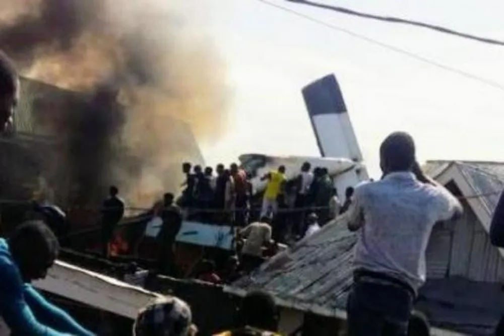 Crash d’un avion à Goma en RDC: au moins 23 corps retrouvés
