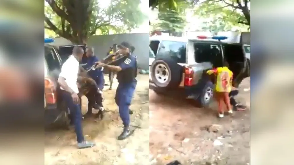 VIDÉO: RDC, un policier tue un homme dans un hôpital avec une kalachnikov