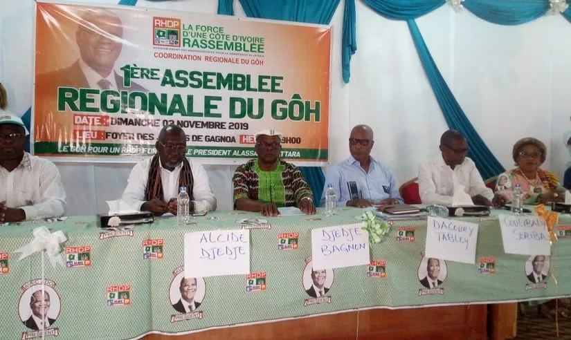 Législatives 2021 : les candidats RHDP d’Oumé et de Diégonéfla présentés