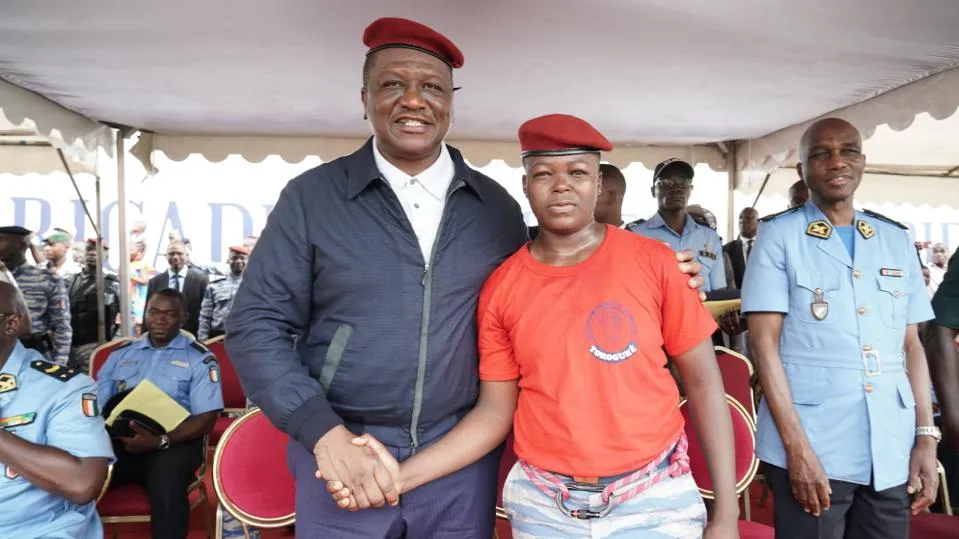 Laurence Adjoua Aka : première femme commando de la gendarmerie nationale de Côte d’Ivoire