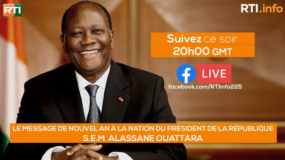 Message Nouvel 2020 : [DIRECT] le discours à la nation d’Alassane Ouattara