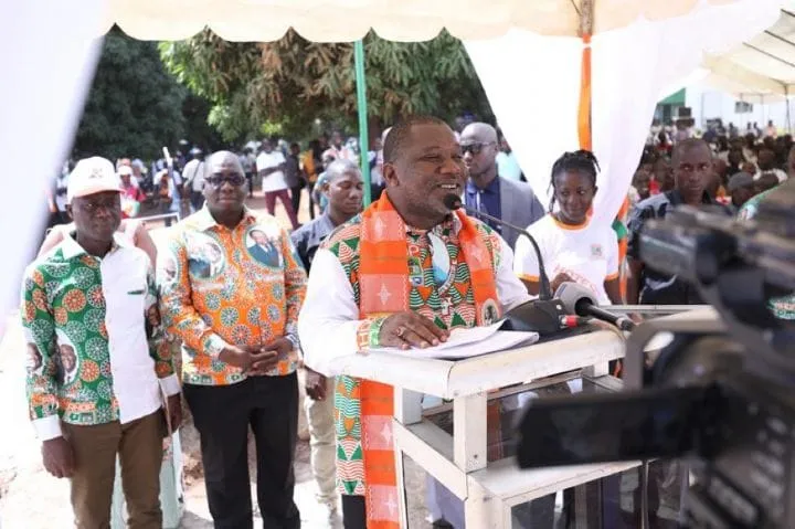 Konaté Sidiki à Bouaké : « Ouattara n’a pas encore trahi le peuple ivoirien, qui a placé en lui sa confiance »