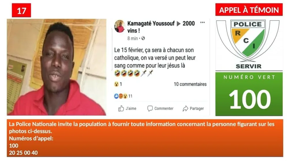 Kamagaté Youssouf : l’auteur de « à chacun son catholique » activement recherché par la police ivoirienne