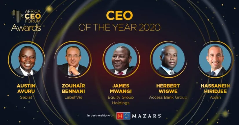 Africa Ceo Forum 2020 : 26 personnalités en lice pour 5 prix