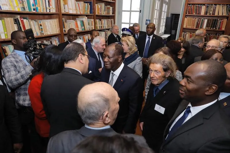 Ouattara depuis la France : « ma première rencontre avec le Président Houphouët date de 1970 »