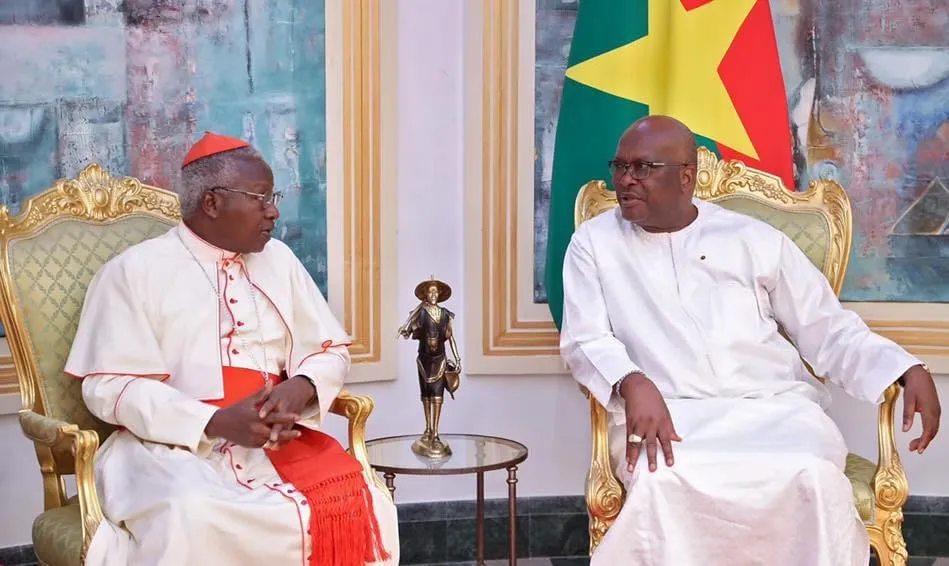 Les évêques chez Roch Kaboré avant la présidentielle de 2020 au Burkina