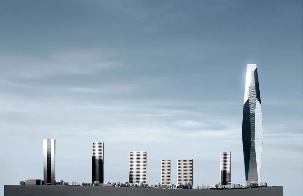 Tour F d’Abidjan : pose de la première pierre du bâtiment annexe