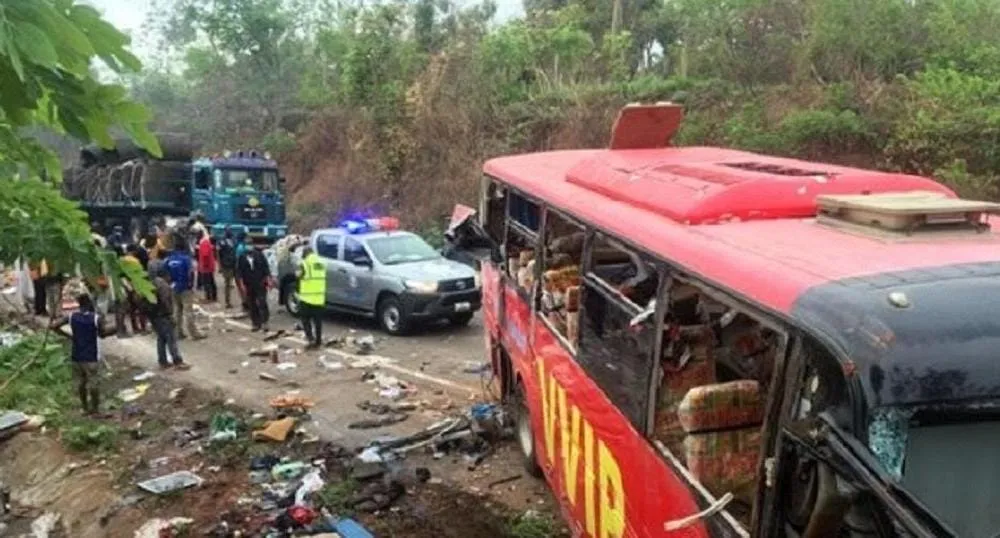 Nigeria : accident de la route à Lagos, 1 mort et 7 blessés