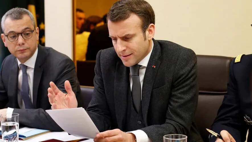 Emmanuel Macron, président de la République de France