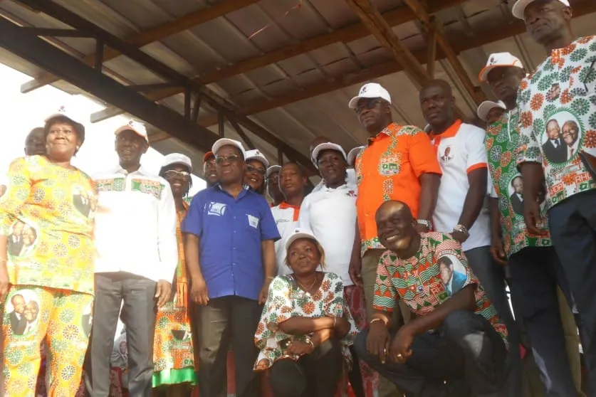Côte d’Ivoire : investiture des délégués RHDP de Maféré