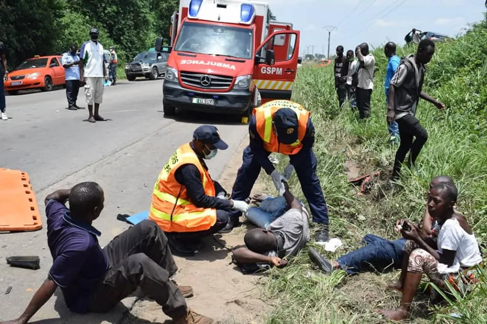 Abidjan : un grave accident fait des victimes sur la route N’dotré