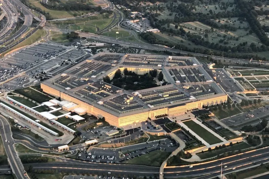 Photo d'archive duLe Pentagone à Washington, aux Etats-Unis.