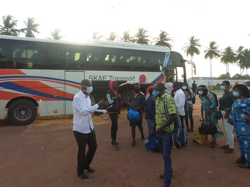COVID 19: Plus de 400 personnes déjà convoyées à San Pedro pour la réouverture de l’école – Actualité ivoirienne 24/05/2020