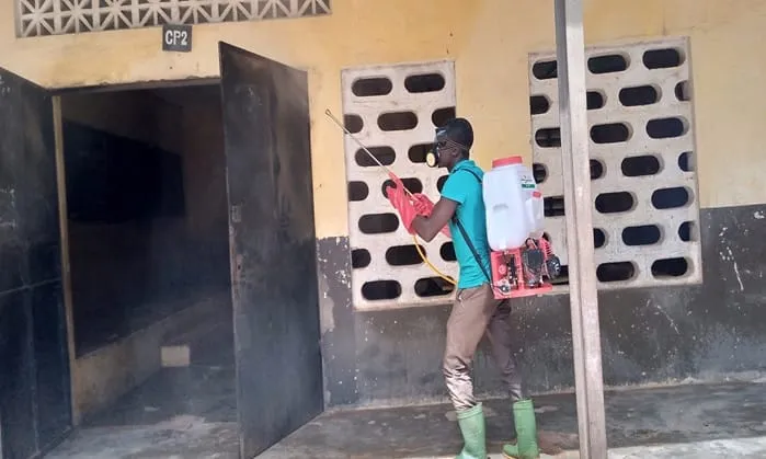 Lancement d’une opération de désinfection des écoles de Sakassou – Actualité ivoirienne 28/05/2020