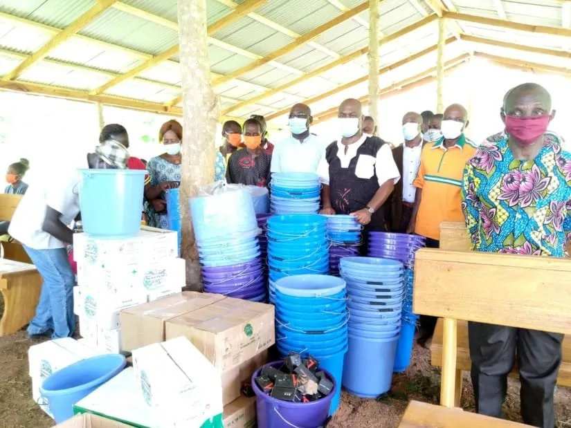 RHDP de Koun-Fao 2 : la coordination  remet des kits sanitaires