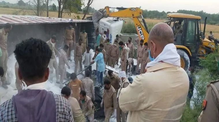 Inde : 24 morts dans un accident de la route à Auraiya