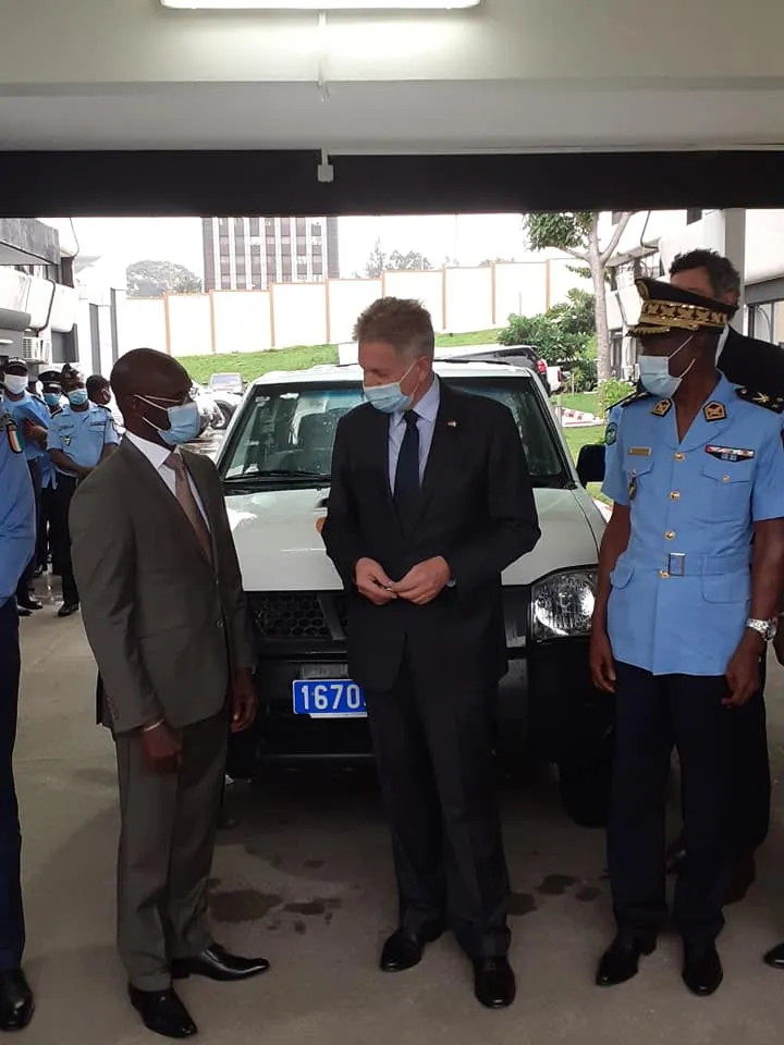Côte d’Ivoire : la GIZ offre des véhicules à la Police Nationale