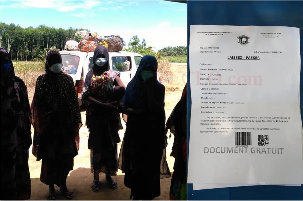 Axe Aboisso-Abidjan : 42 personnes arrêtées avec de faux laissez-passer