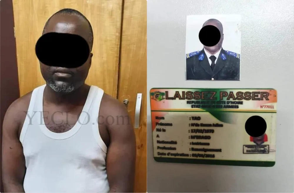 Côte d’Ivoire : encore un faux militaire arrêté