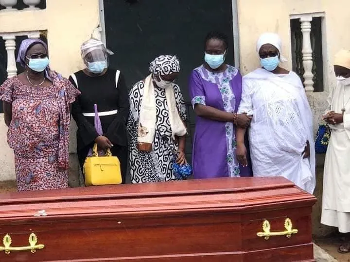 Inhumation Marie-Ange Adjobi : la fille de Christine Adjobi enterrée à Bonoua