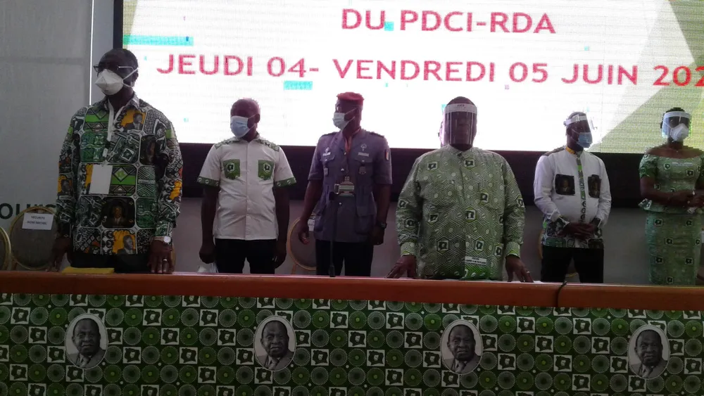 Convention PDCI : ouverture de la session extraordinaire du Bureau politique