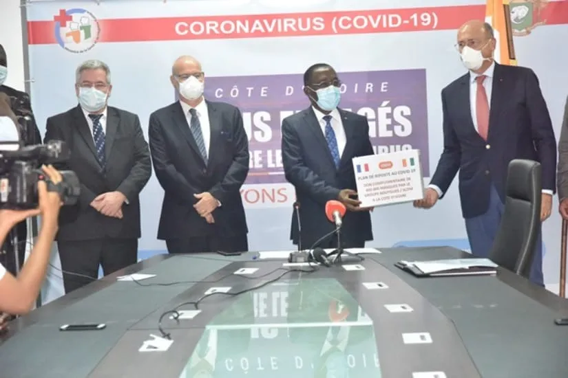 Covid 19 : don de 400.000 masques chirurgicaux supplémentaires du groupe Bouygues et SCDM – Actualité ivoirienne 03/06/2020