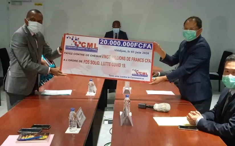 COVID-19 : Deux entreprises minières se joignent à l’élan de solidarité envers le gouvernement – Actualité ivoirienne 04/06/2020