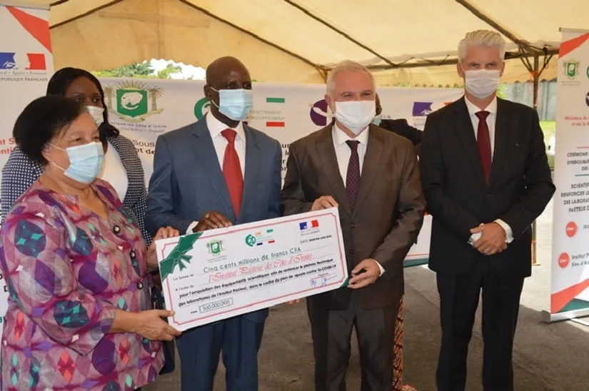 Covid-19 : l’AFD soutient l’Institut Pasteur à Abidjan