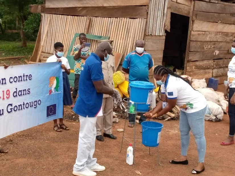 COVID-19: L’ONG Jefimed installe des micros fontaines à Koun-Fao – Actualité ivoirienne 13/06/2020