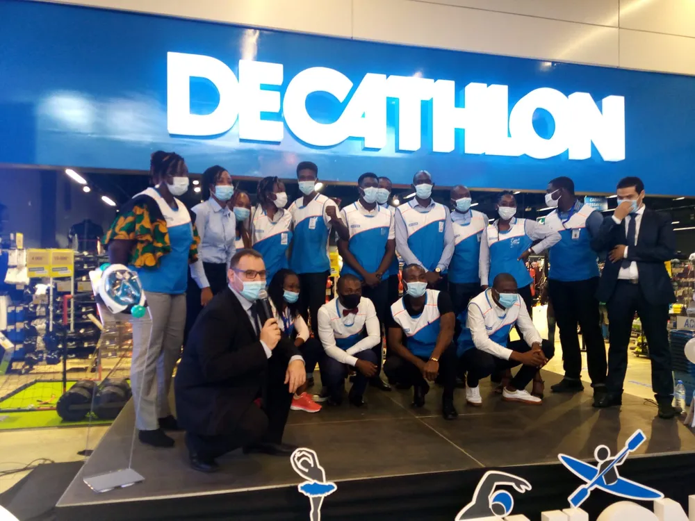 Cocody – Decathlon s’implante à PLAYCE Palmeraie