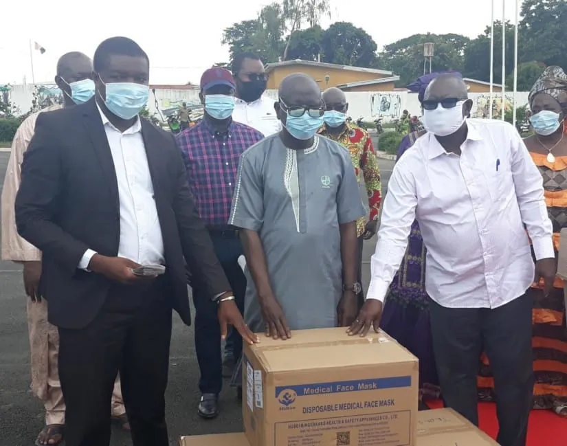 COVID-19 : la coordination des cadres du RHDP de Tafiré-Niédiékaha-Badikaha offre du matériel sanitaire à l’IEP de Tafiré – Actualité ivoirienne 19/06/2020