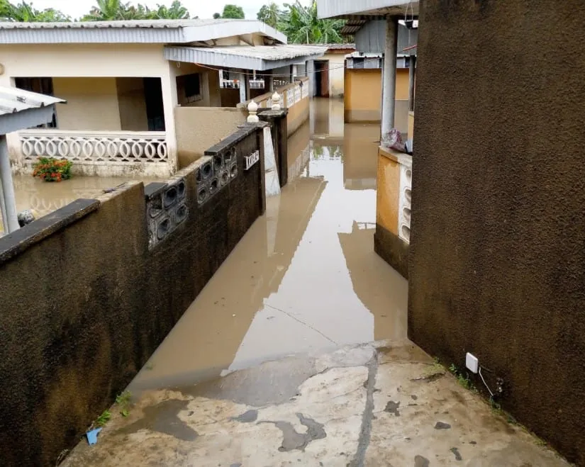 Inondations : Adiaké sous les eaux ce lundi 22 juin
