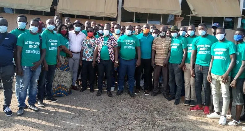 Le coordinateur régional du mouvement «action 2020» d’Abengourou investi – Actualité ivoirienne 28/06/2020