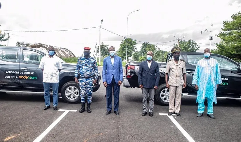 La Sodexam remet deux véhicules aux pelotons de sécurité́ aéroportuaire de Bouaké et Korhogo – Actualité ivoirienne 29/06/2020