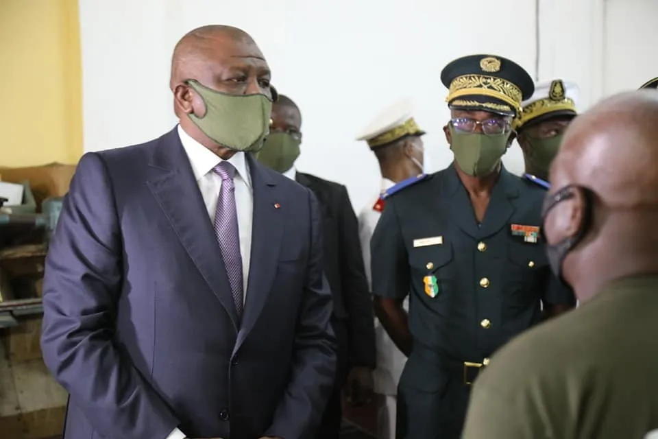 Hamed Bakayoko : cérémonie en l’honneur des soldats tombés à Kafolo (VIDÉO)