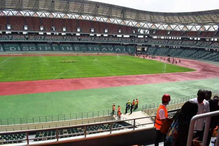 Inauguration du stade d’Ebimpé : les préparatifs de la cérémonie ont commencé