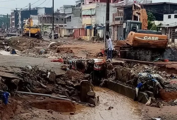 Inondations à Abidjan - Côte d'Ivoire : le 25 juin 2020