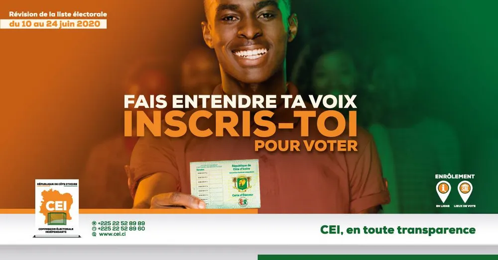 Révision liste électorale 2020 Côte d’Ivoire : voici comment procéder et les pièces requises