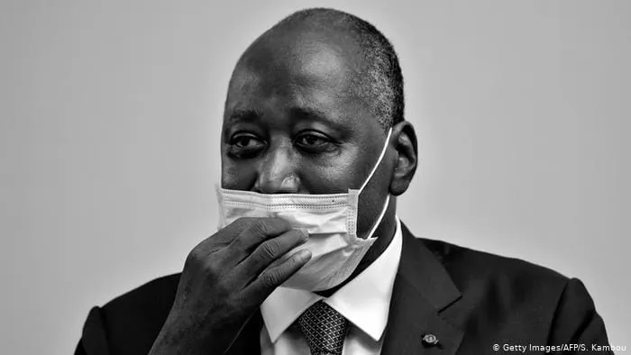 Le portrait de Amadou Gon Coulibaly, ex-Premier ministre posé à la primature