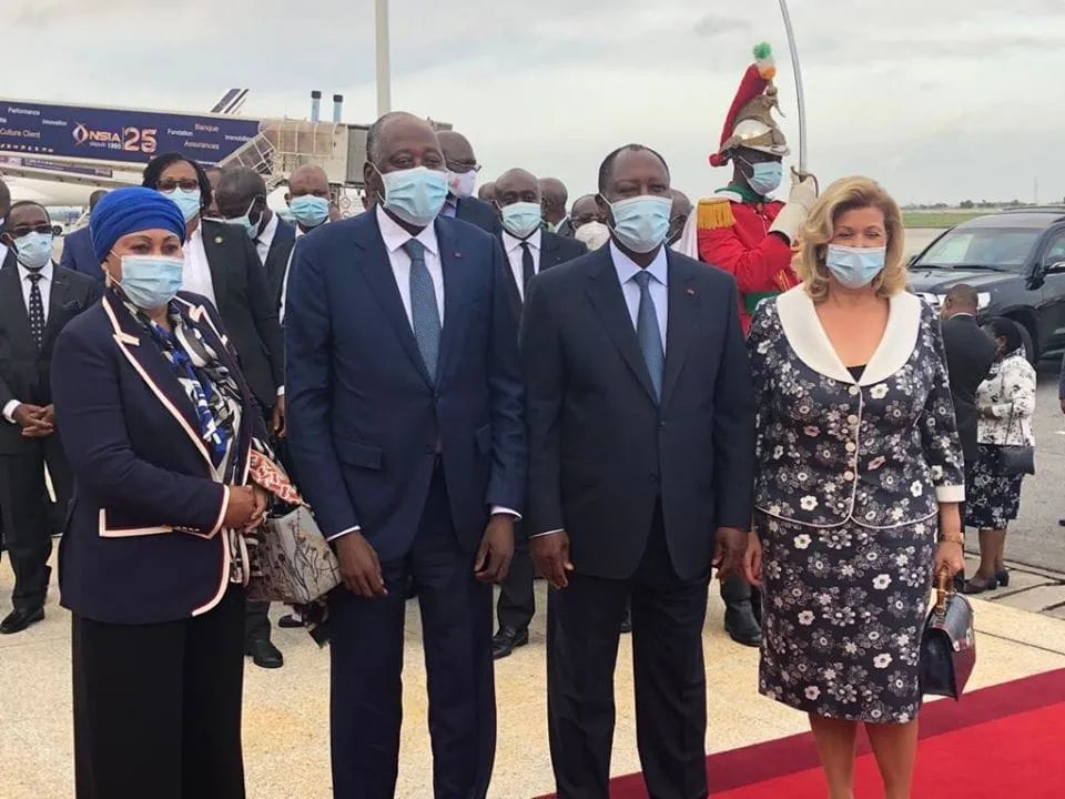 Amadou Gon est arrivé à Abidjan ce 2 juillet 2020
