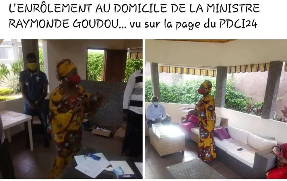 Affaire centre enrôlement au domicile de Raymonde Goudou : voici la réaction de la CEI