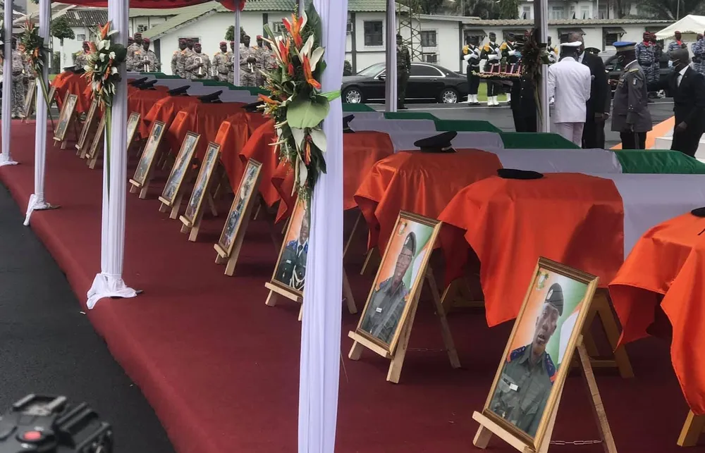 Cérémonie d’hommage de la Nation aux militaires morts à Kafolo : en images