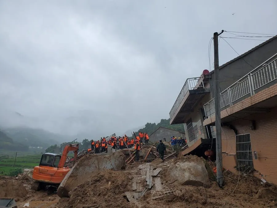 Neuf personnes ensevelies par un glissement de terrain dans la province du Hubei – Actualités 08/07/2020
