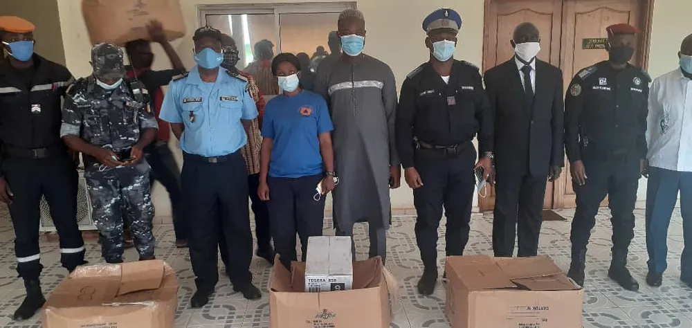 8000 cache-nez offerts aux religieux, aux forces de l’ordre et à la prison civile d’Abengourou – Actualité ivoirienne 07/07/2020