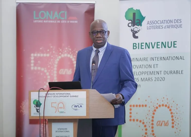 Dramane Coulibaly, DG de la LONACI élu président de l’Association des loteries d’Afrique