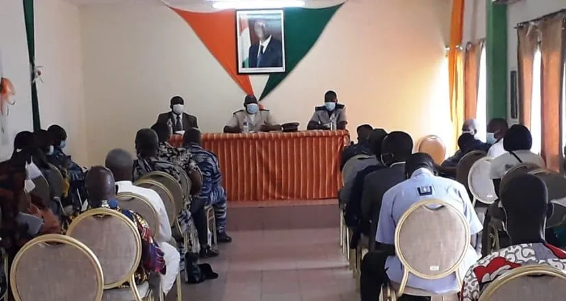Des populations instruites sur les  fondamentaux de la médiation de la République  à Jacqueville – Actualité ivoirienne 24/07/2020