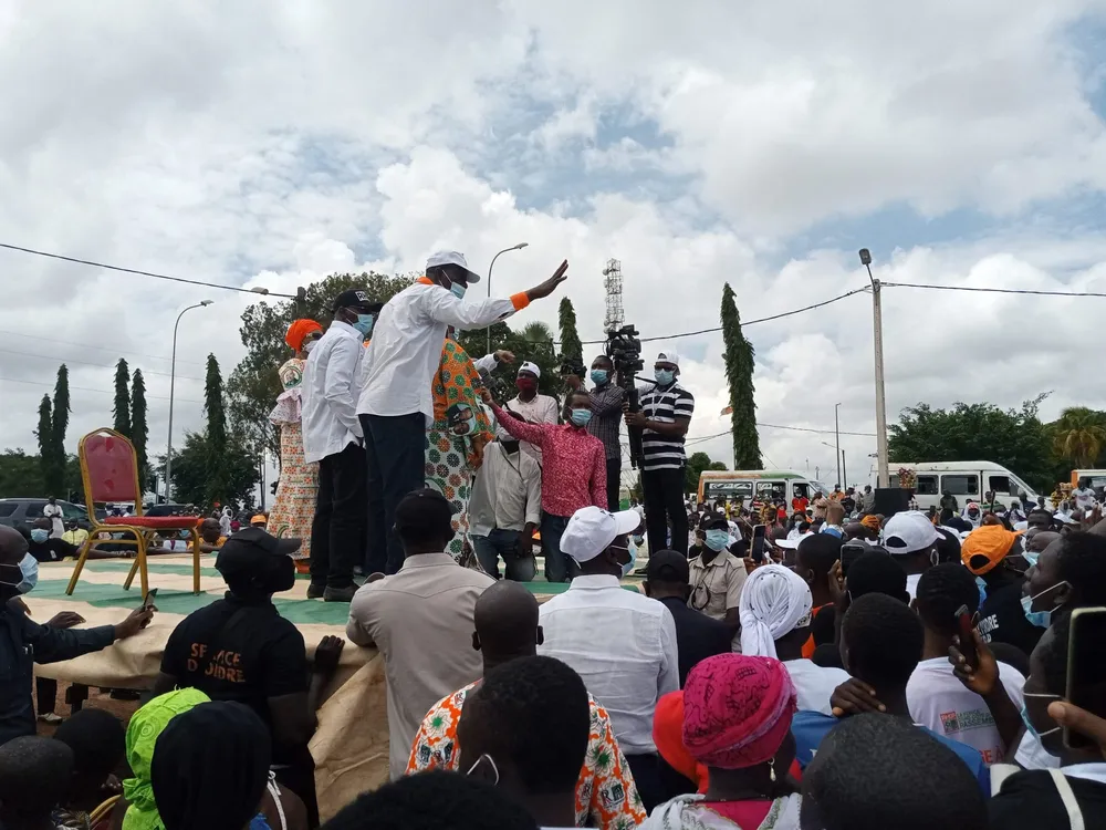 Election présidentielle ivoirienne 2020 : les militants RHDP de Daloa réclame Ouattara