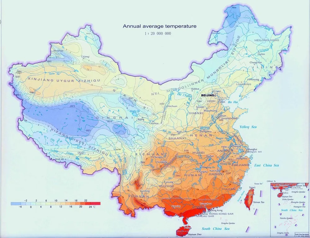 Météorologiques chinoises : renouvellement de l’alerte jaune aux températures élevées
